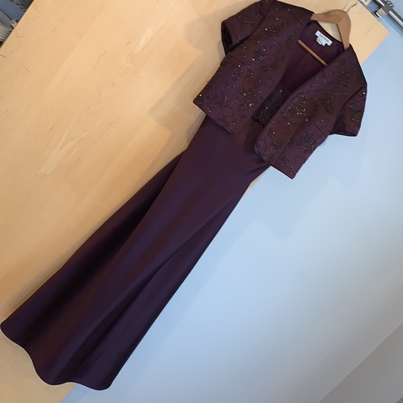 Kay Unger - Vintage gown and jacket - Picture 3 of 9